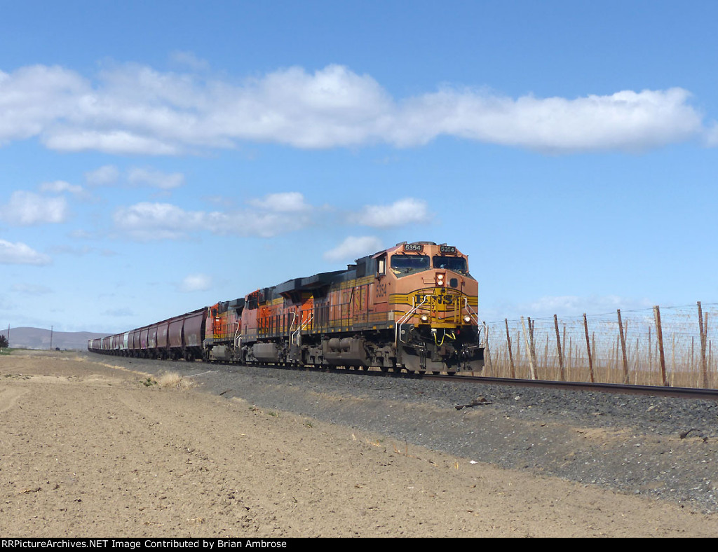 BNSF 5354 East XKALDYO